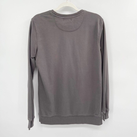 Suspicious Antwerp Crewneck Sweatshirt Gray Size S Pullover Long Sleeve Skull - Picture 4 of 8